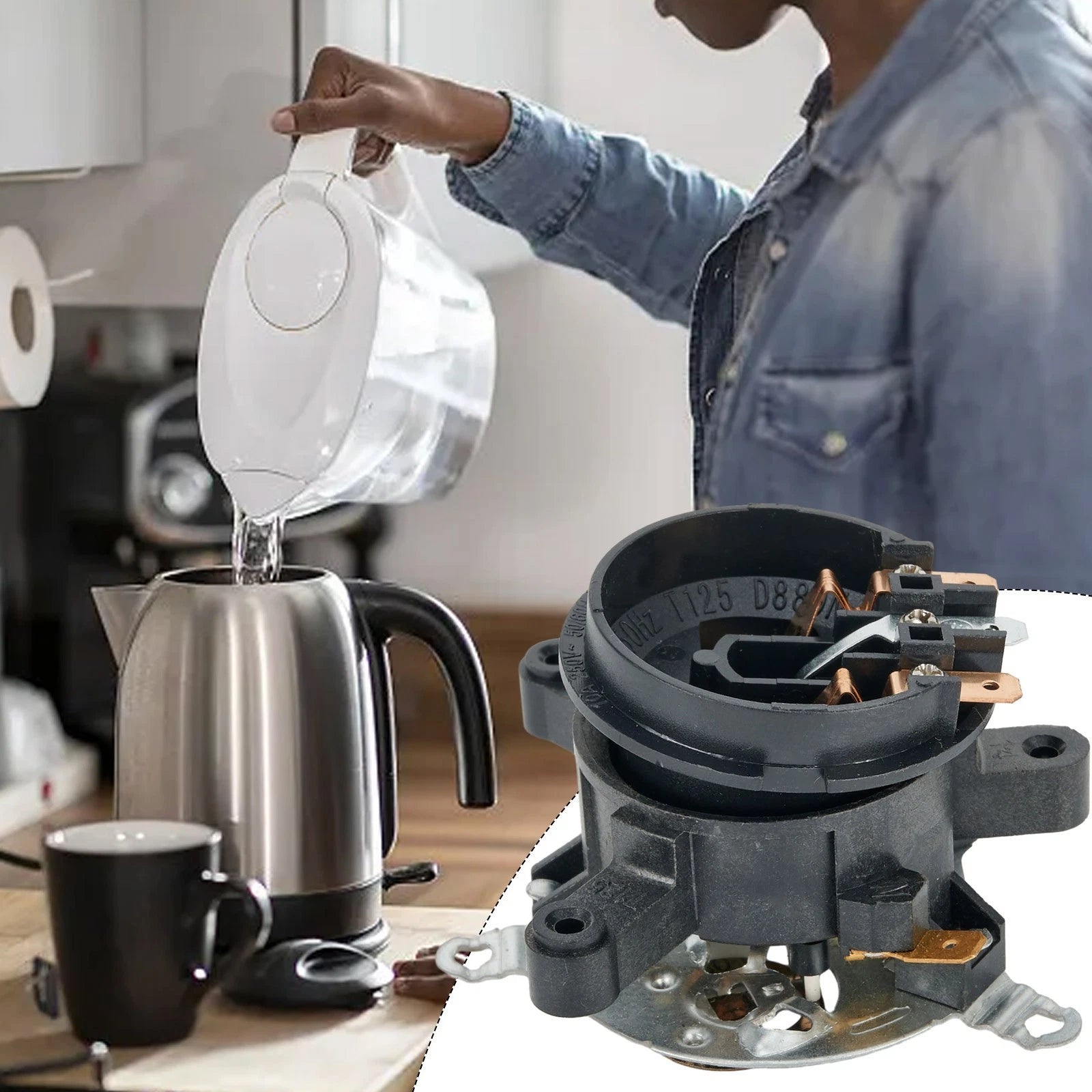 Set of 4 Electric Kettle Temperature Control Couplers