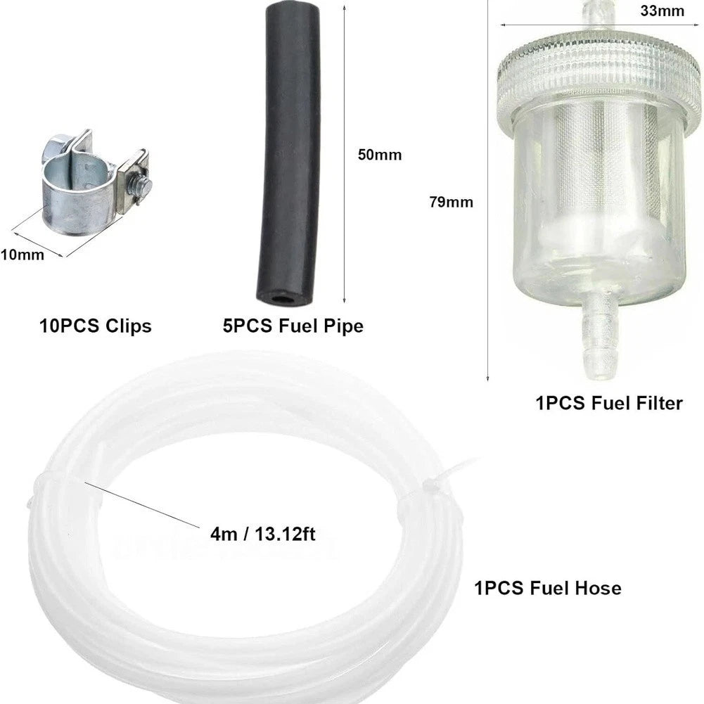 Complete Fuel Filter Hose Kit for Diesel Air Heater (4m Length)
