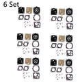 Set of 6 Carburetor Repair Kits for Stihl 040 041 045 051 (RK21-HS)