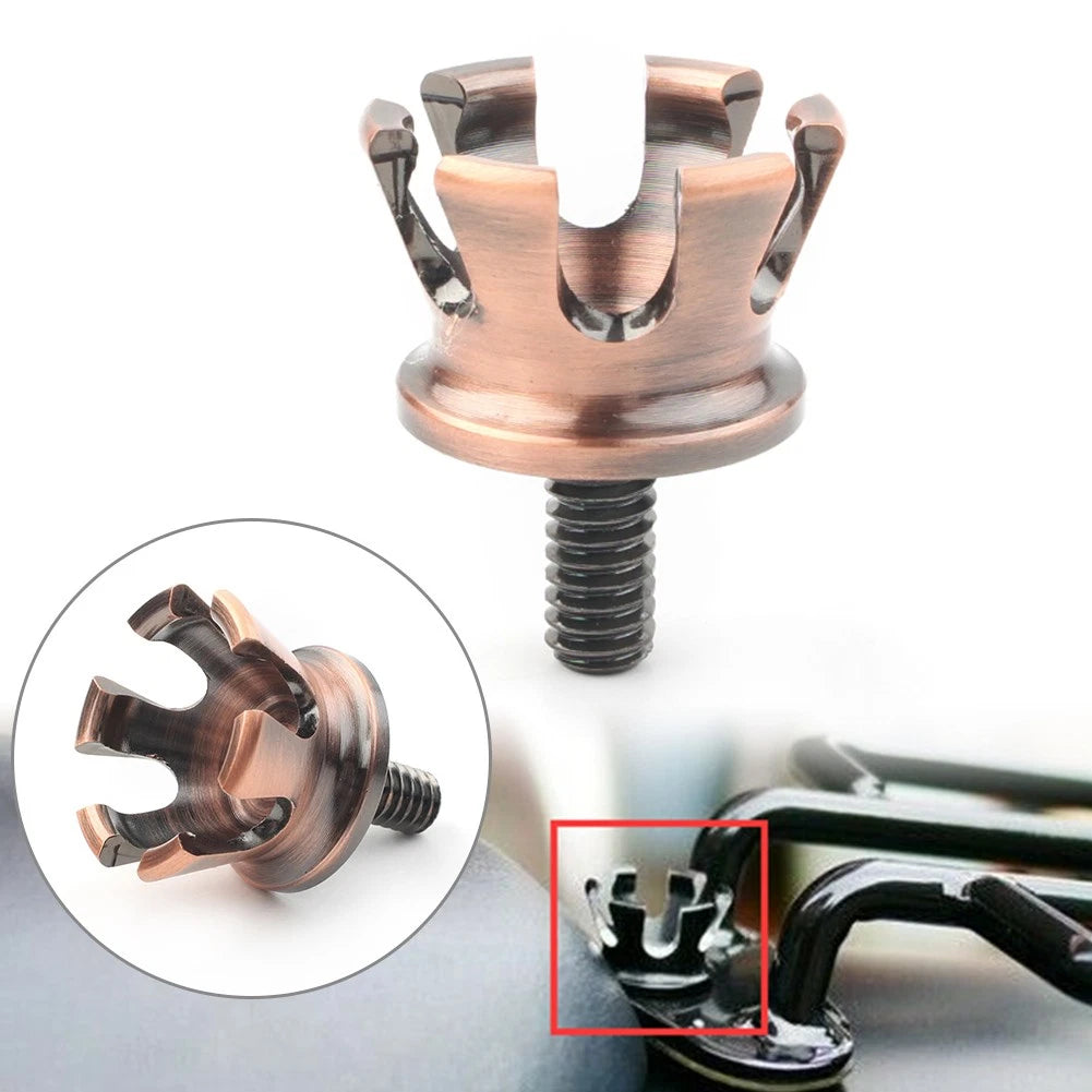 Rear Seat Bolt Tab Screw Mount for Harley (1996–Present) - Bronze