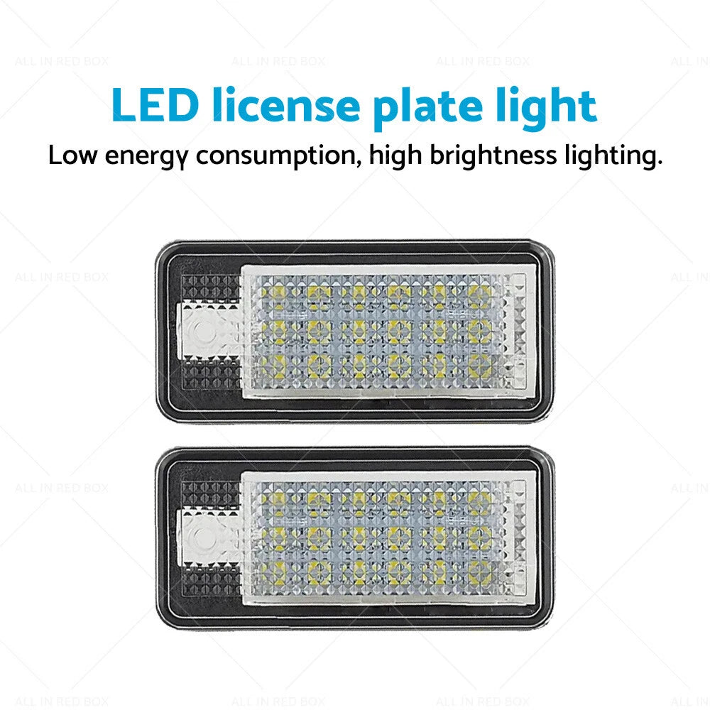 LED License Plate Light for Audi A3 A4 S4 B6 B7 (Error Free)