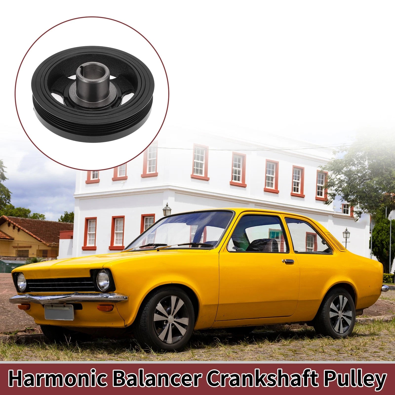 Engine Harmonic Balancer Crankshaft Pulley for GMC Terrain 2018–2020