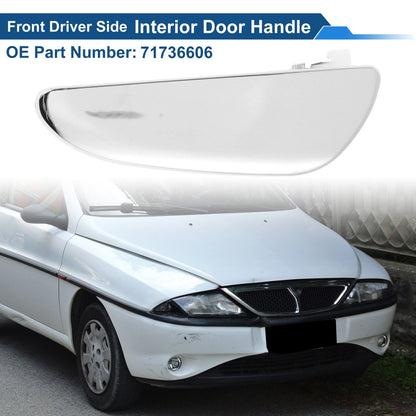 Front Passenger Side Interior Door Handle for Lancia Ypsilon (2003–2011) No. 71736606