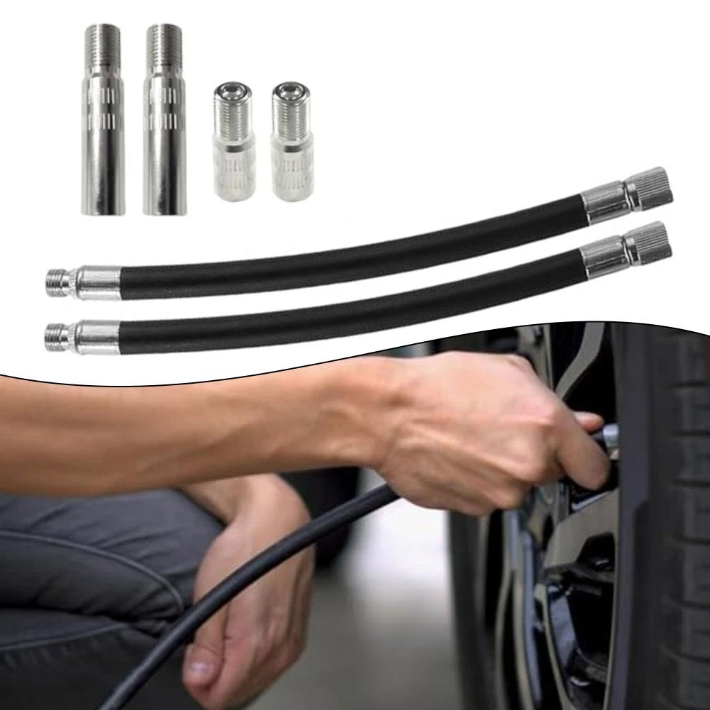 Set of 4 Tire Inflation Valve Adapters for Scooter