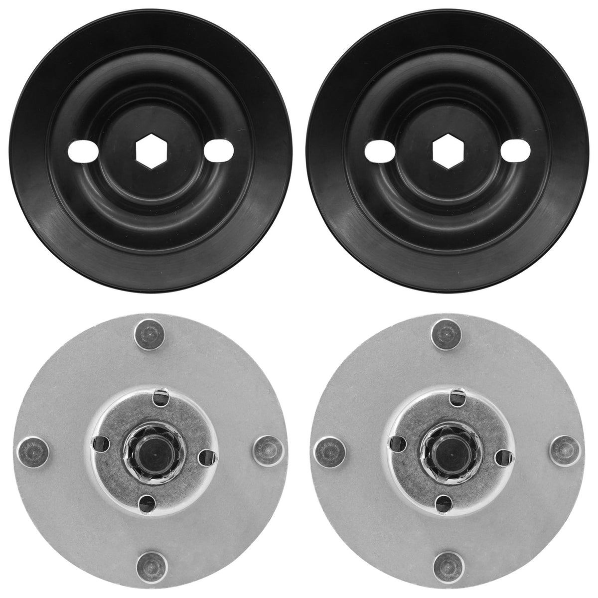 Deck Spindle and Pulley Replacement for John Deere X300 38 42 (1993–2024)