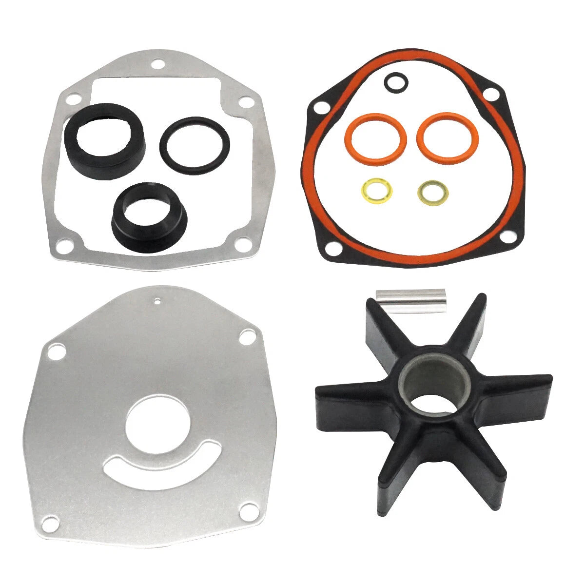 Water Pump Impeller Kit for Mercury V200/225/250 (1996–2006)
