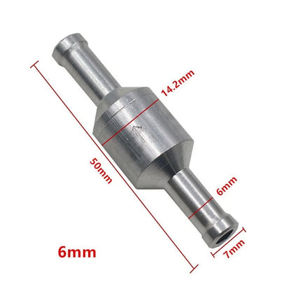 Inline Check Valve for Water, Petrol, Diesel, Oils (6-12mm)