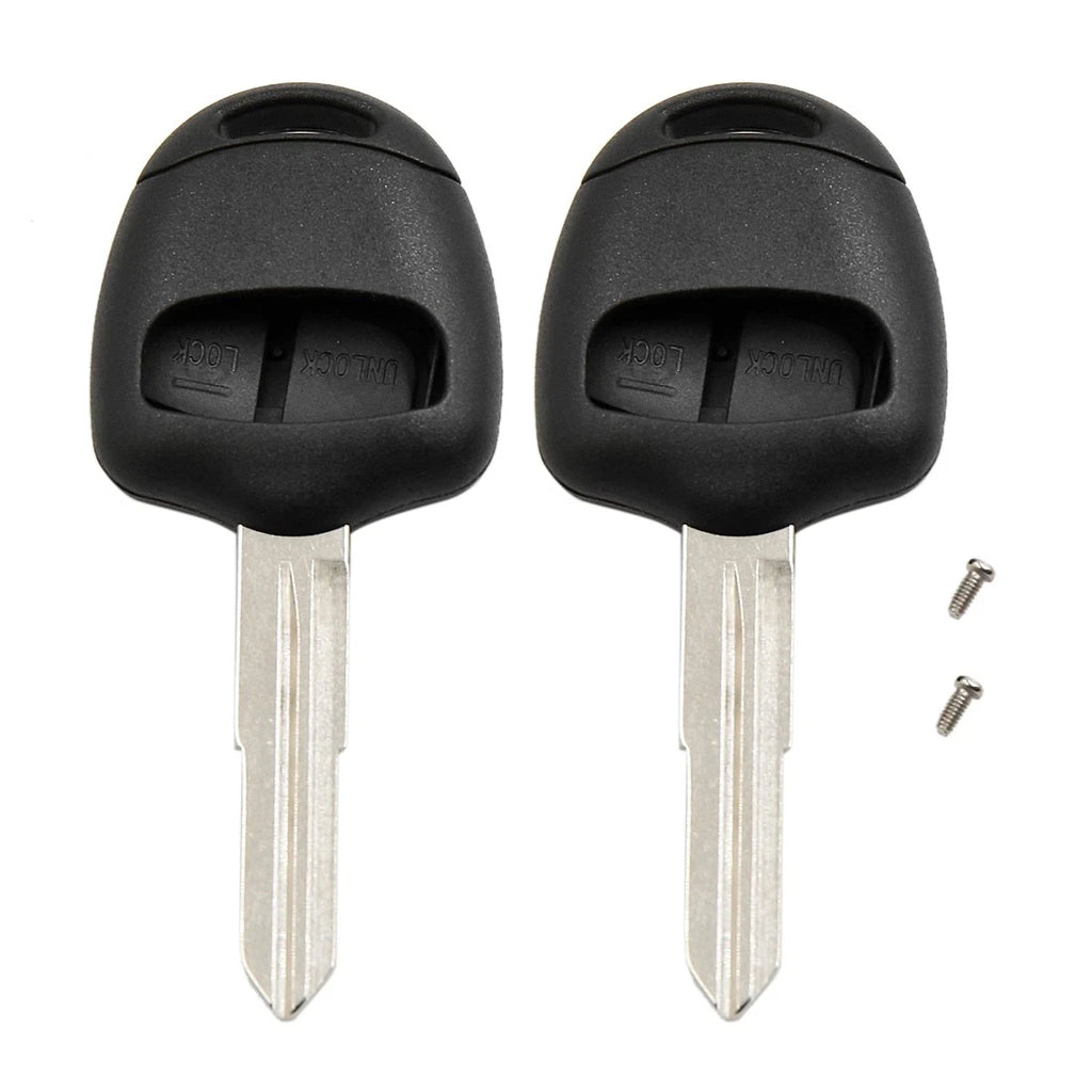 Replacement Key Fob Shell Case for Mitsubishi Outlander L200 2 Key Button (2008–2018)