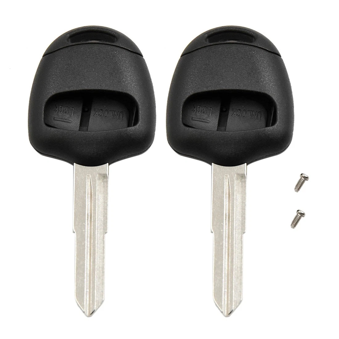 Replacement Key Fob Shell Case for Mitsubishi Outlander L200 2 Key Button (2008–2018)
