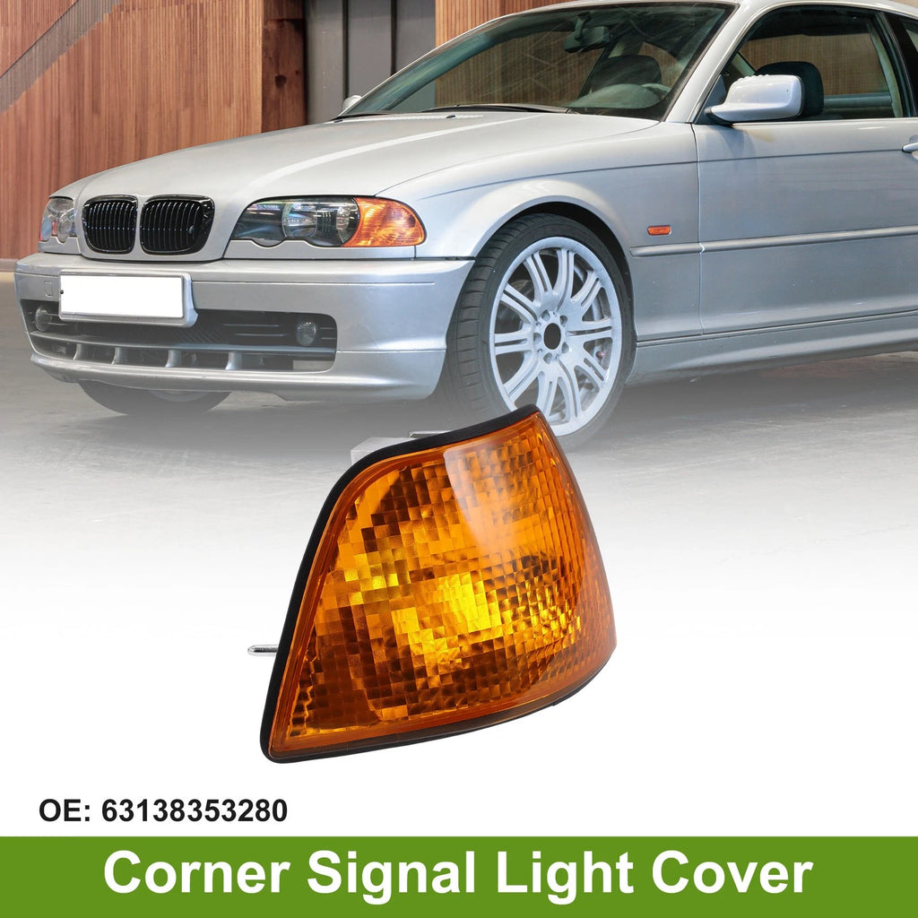 Corner Signal Light Cover Right Side Replacement for BMW 3 Series (1992–1998)