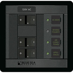 Blue Sea 1214 120V AC Main Switch for Marine Applications (2014–2023)