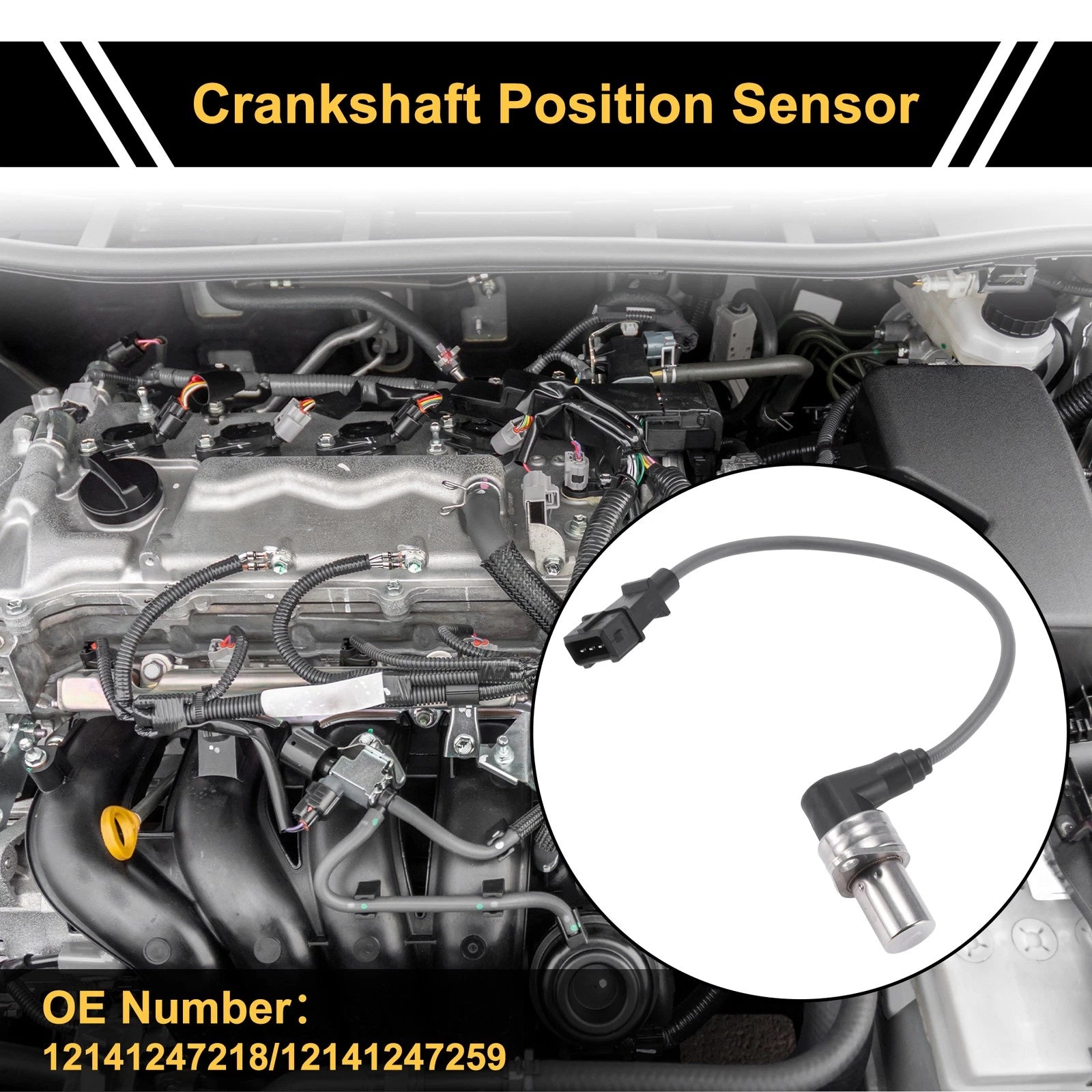 Crankshaft Position Sensor Replacement for BMW E36 318is (1993–1995)