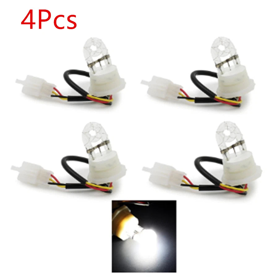 4Pcs HID Hide-away Strobe Bulbs Replacement for