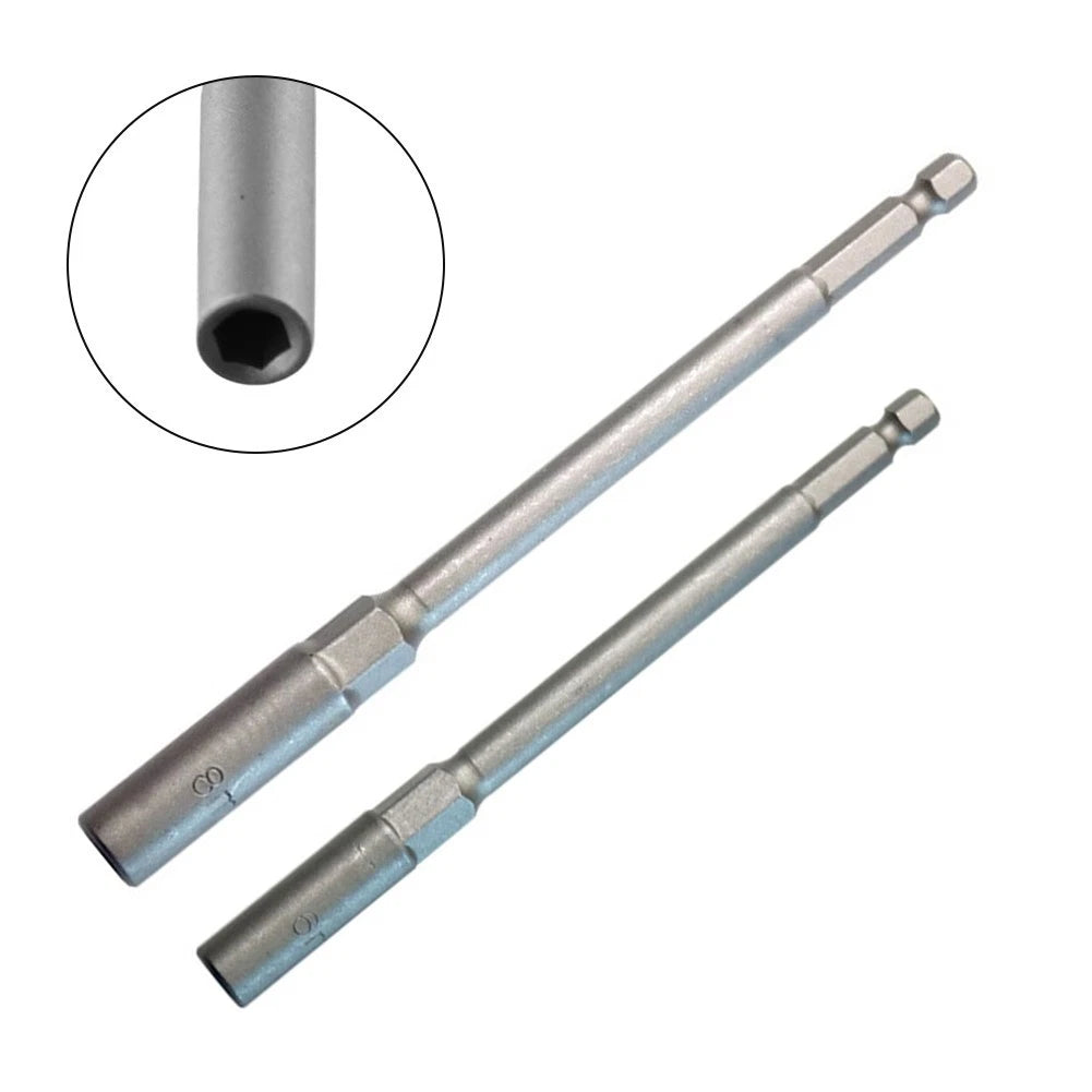 Hexagonal Nut Driver Extension Sleeve 150mm for Enhanced Tool Functionality
