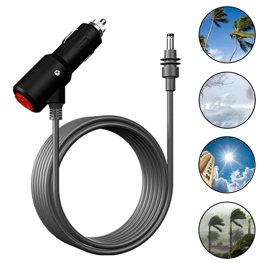 DC Power Cable for Mini (12V 24V) with Switch for Vehicle