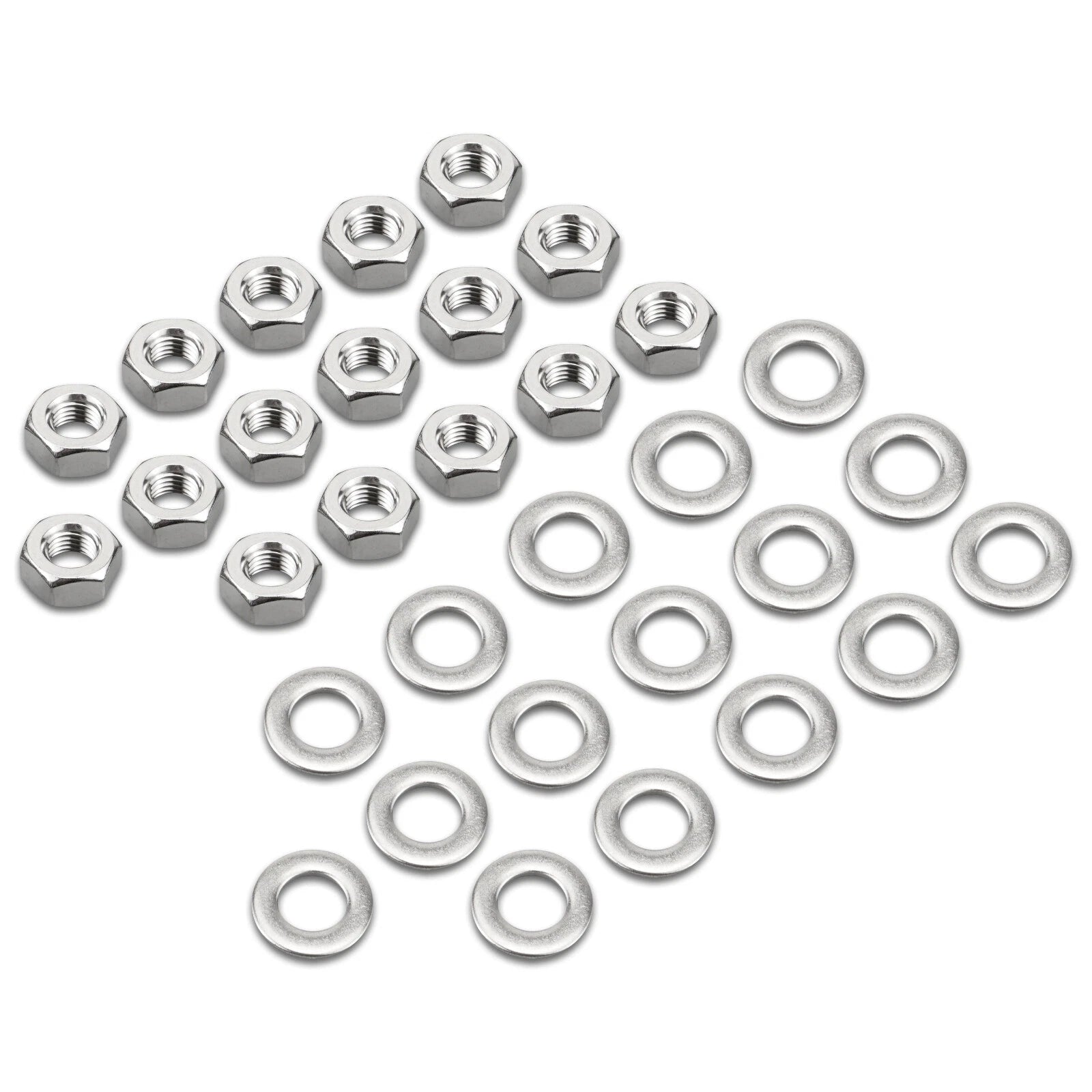 Wheel Lug Nuts & Washers Kit for Yamaha Blaster Wolverine Bruin (200–450)