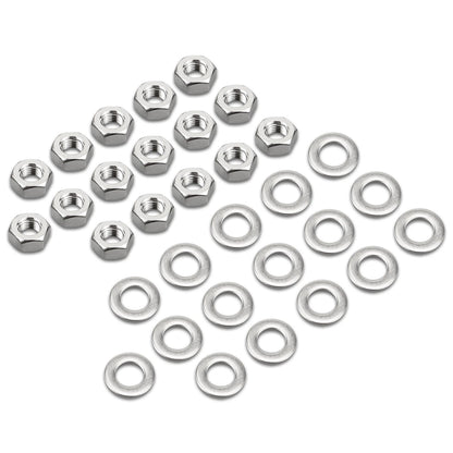 Wheel Lug Nuts & Washers Kit for Yamaha Blaster Wolverine Bruin (200–450)