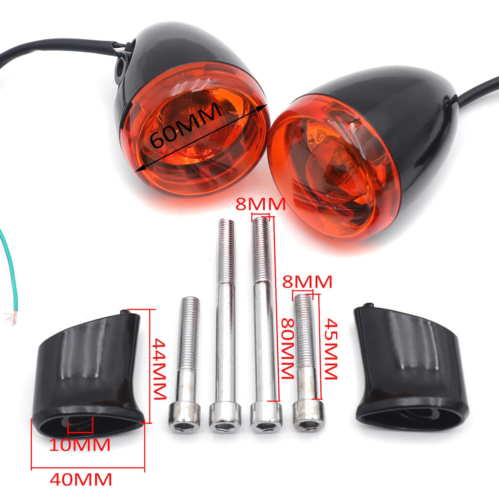 Rear Turn Signal Light Indicator Bracket for Harley FXDB (2007–2008) & FXDWG (2002–2005)