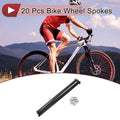 Bicycle Spokes 237mm Replacement Set for 20 Inch Bike Wheel (304 Stainless)