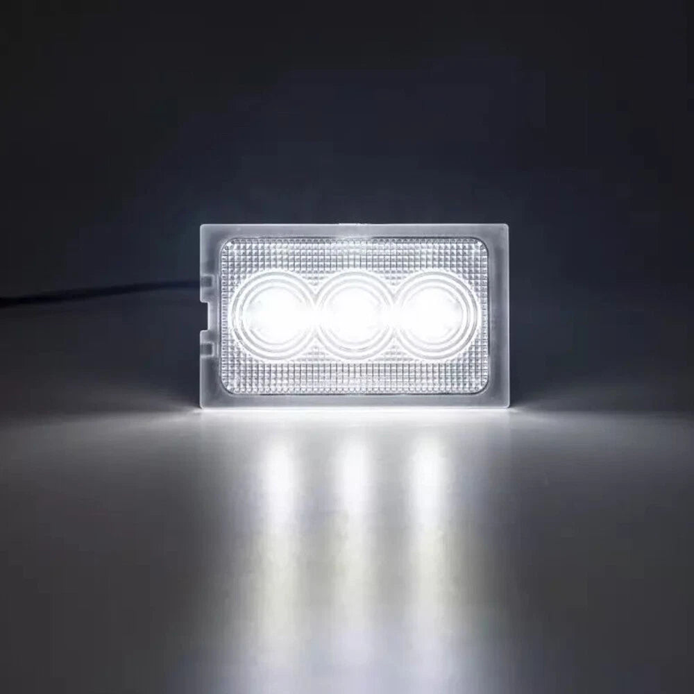 2X White LED License Plate Light for Land Rover LR2 / LR3 / LR4 / RRS