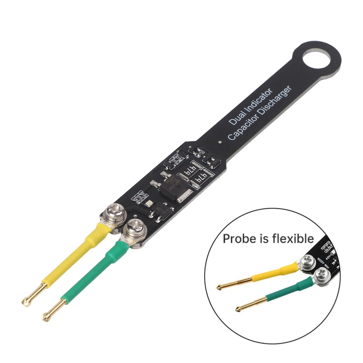 Capacitor Discharge Pen with LED Indicators for Maintenance