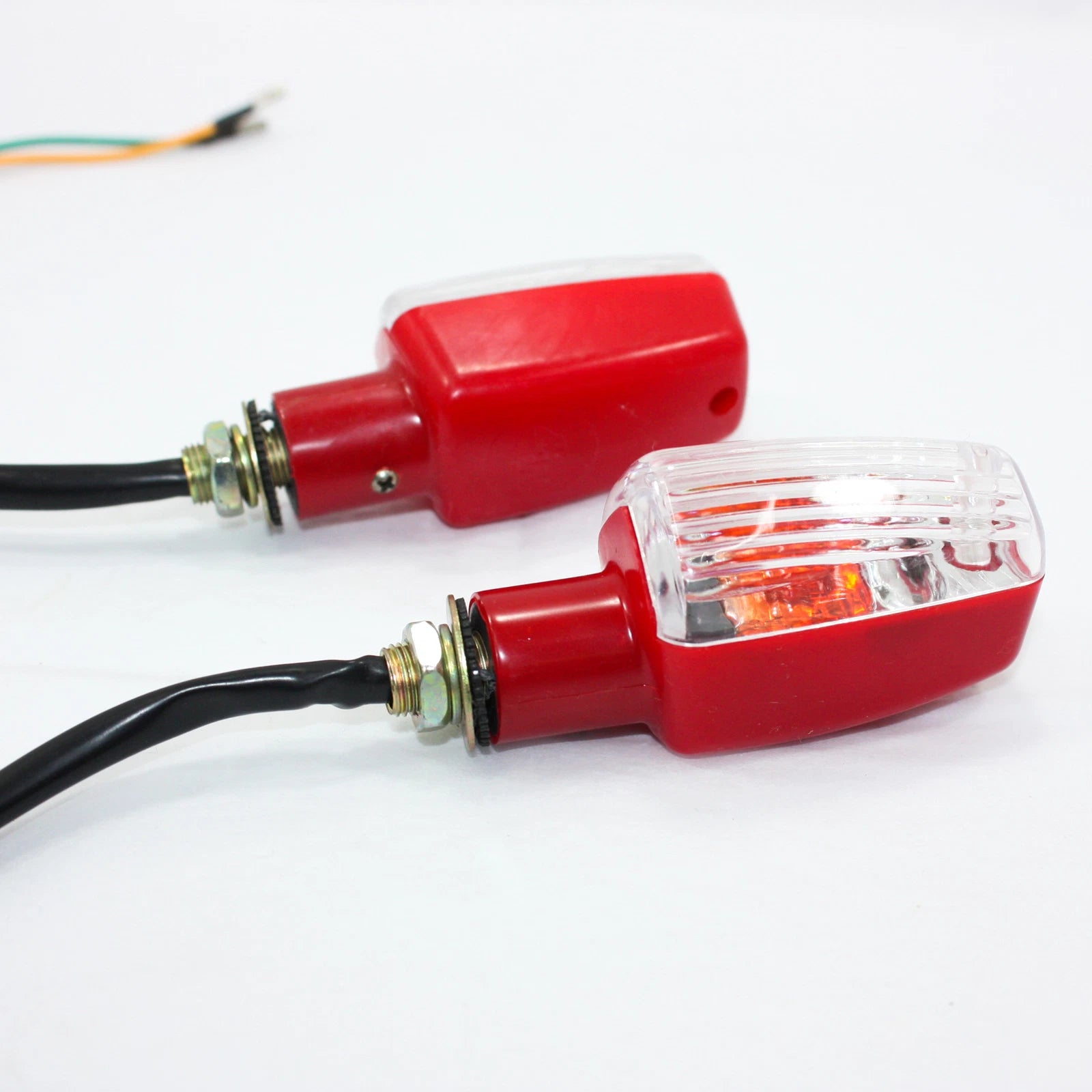 12V Red Indicator Turn Signal Light for PIT PRO Dirt Motorcycle (MX)