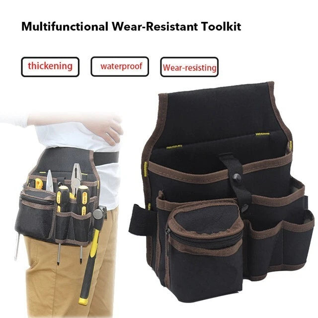 Waist Tool Bag for Home Use (High Capacity)