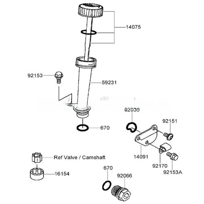 Carburetor Screw for Kawasaki Motorcycle