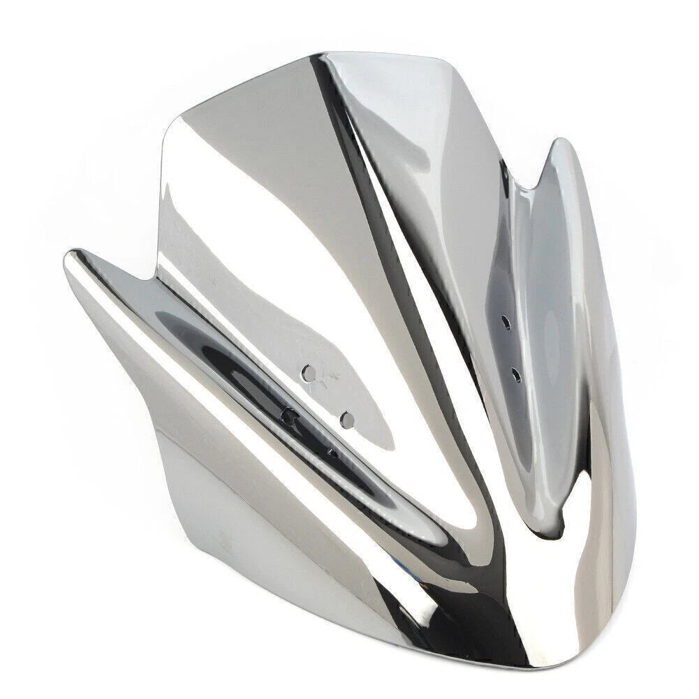 Silver Front Windshield Faring for Kawasaki ER-6N ER6N (2012–2016)