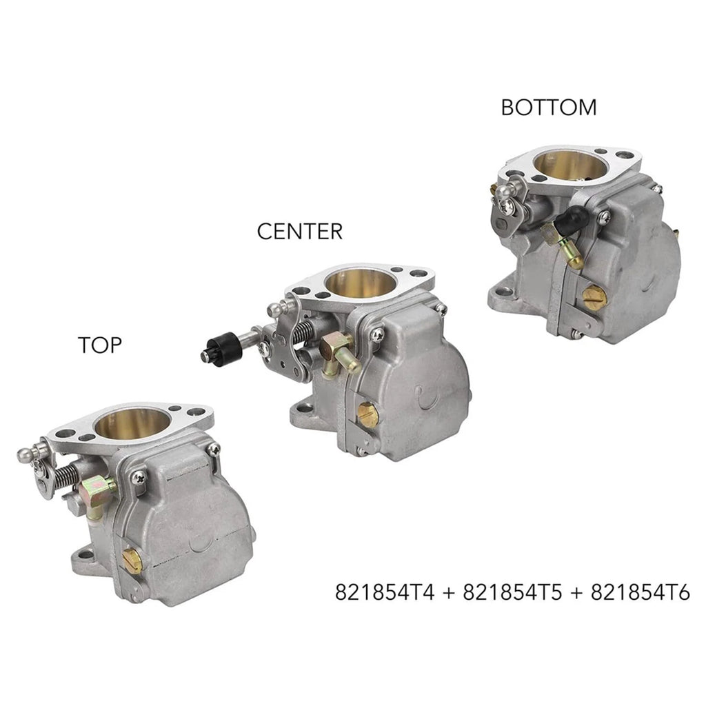 Carburetor Kit for Mercury Marine Outboard 40-60HP (2T) 821854T4 821854T5 821854T6
