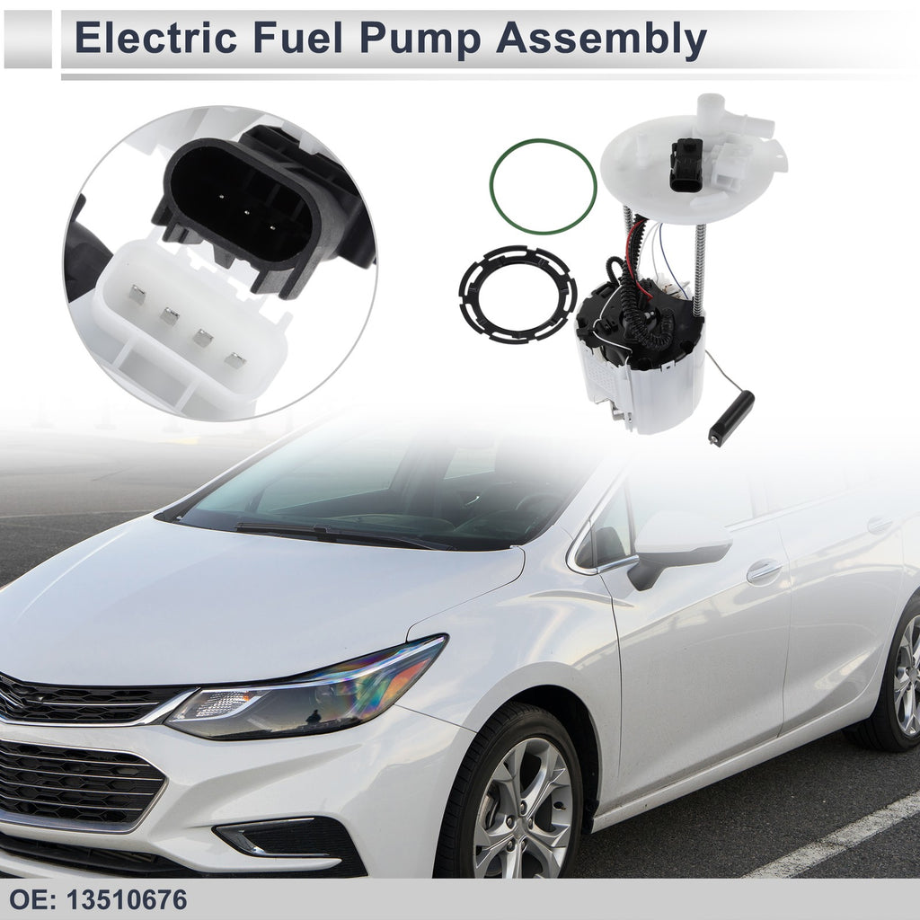 Fuel Pump Assembly for Chevy Cruze 2016-2017 L4 1.4 Gas Replacement