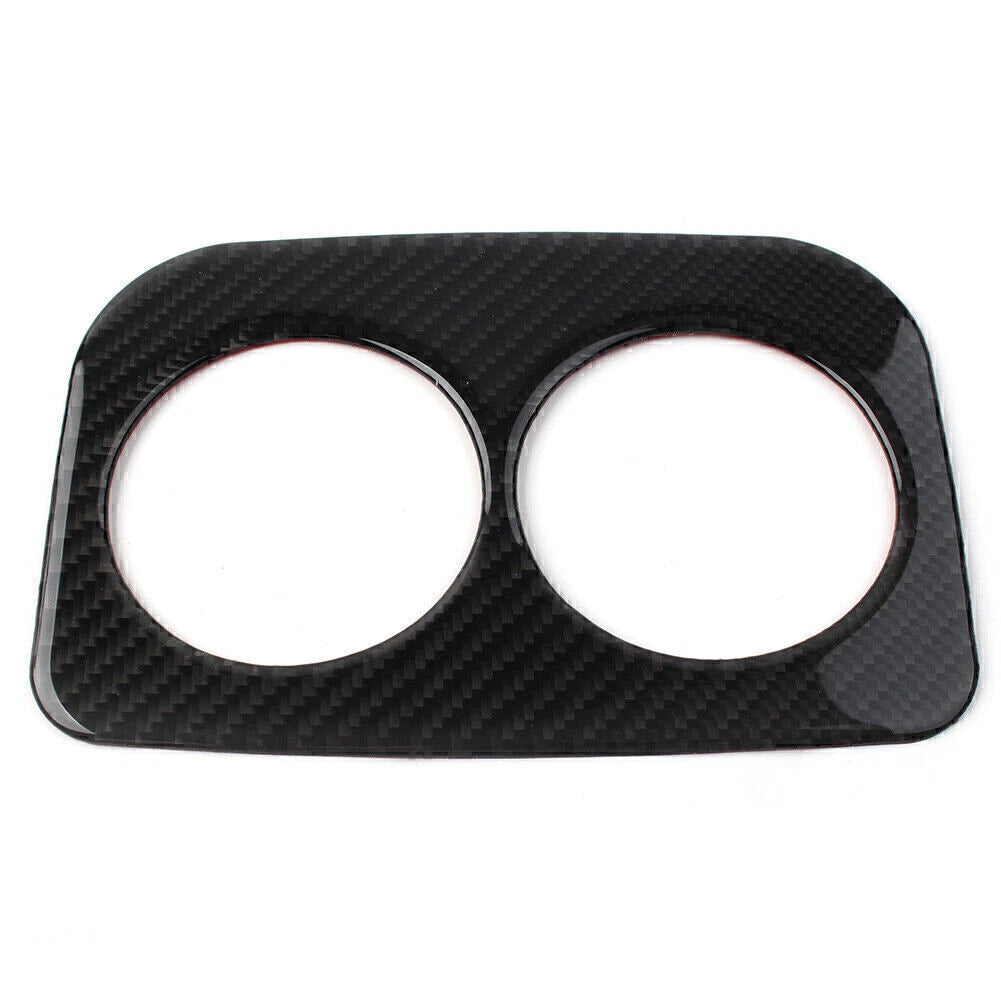 Carbon Fiber Inner Rear Water Cup Panel Cover Trim for Subaru Forester (2013–2018)