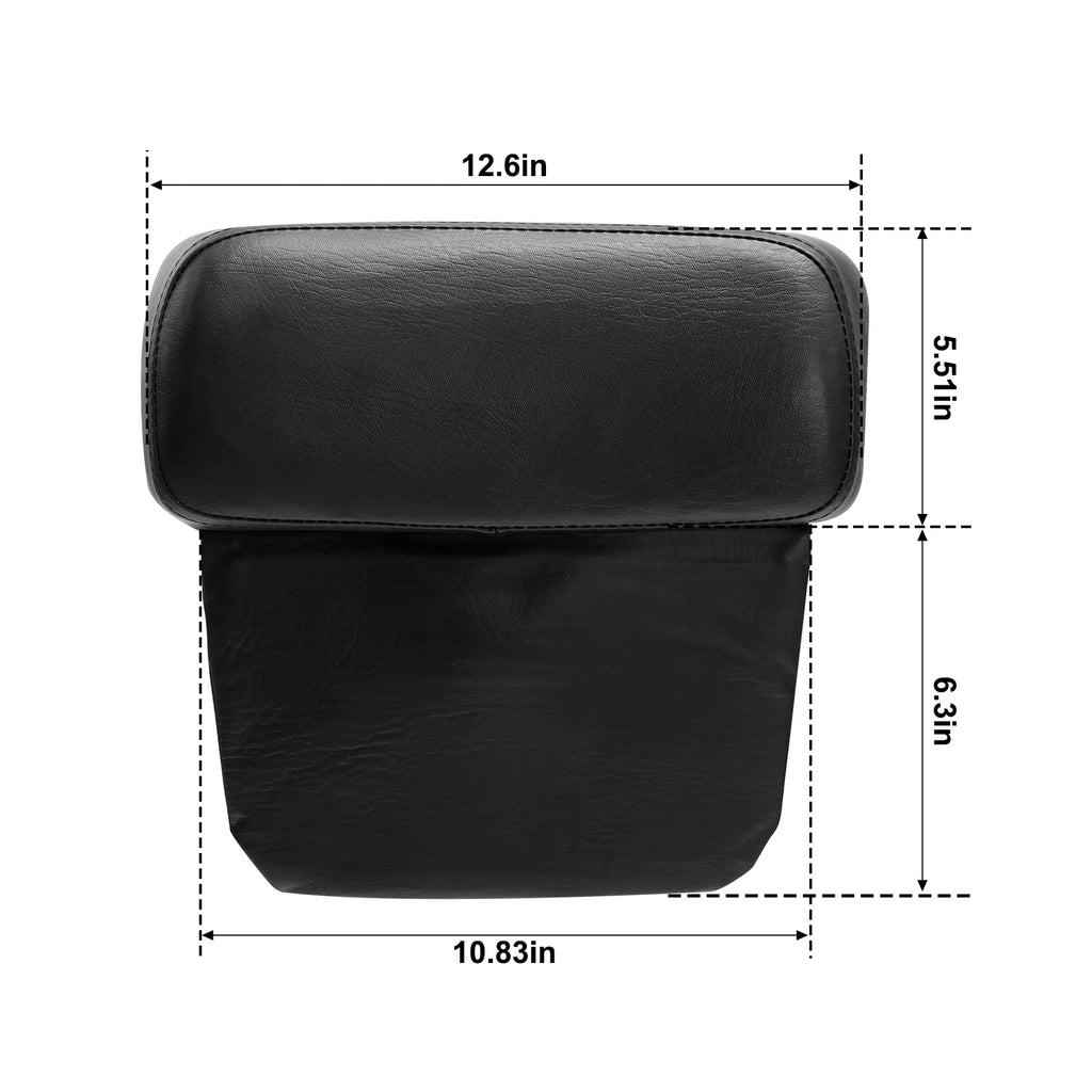 Chopped Razor Pillow Backrest Pad for Harley Touring (1997–2013)