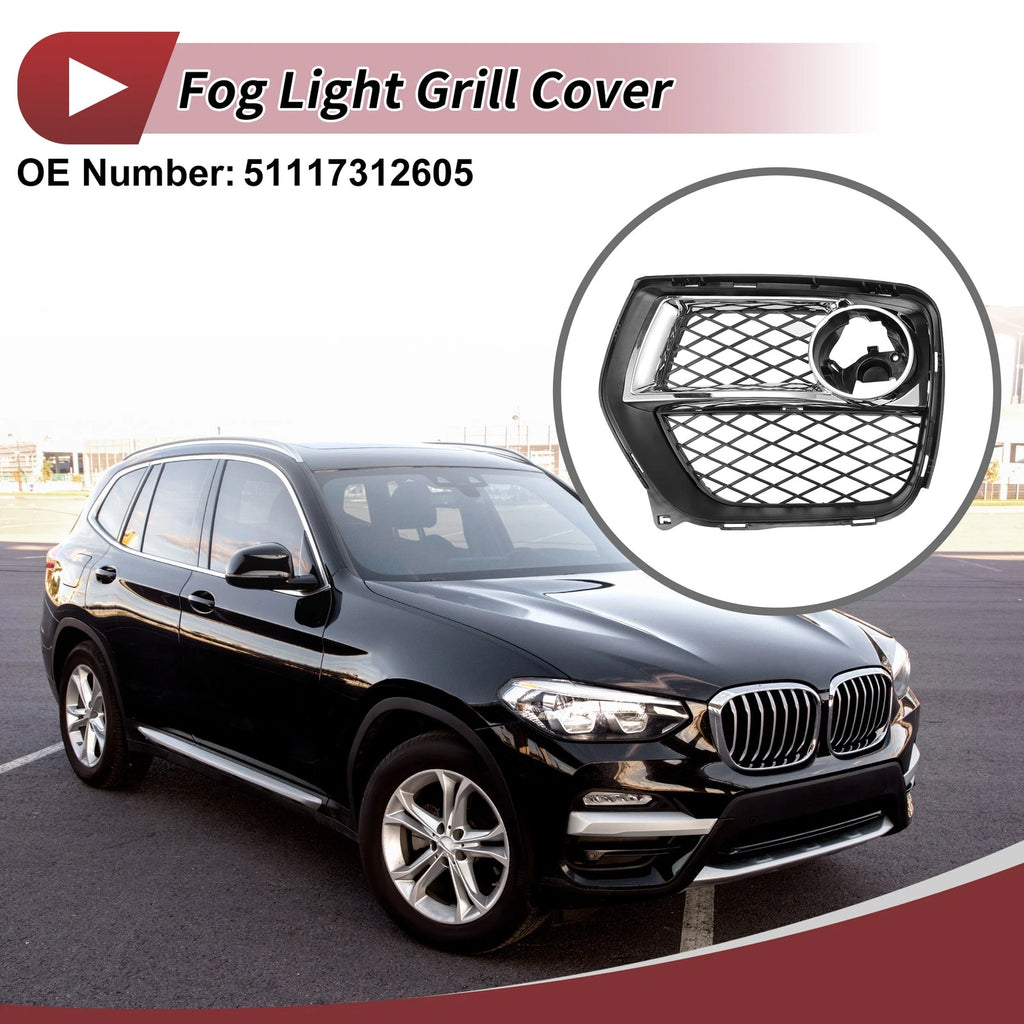Front Left Fog Light Grill Replacement for BMW X6 (2012–2014)