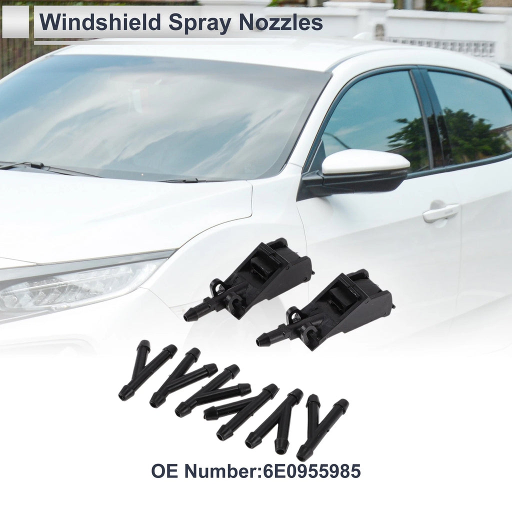 Washer Nozzle Kit with Hose Connectors for Volkswagen Passat (2016–2020)