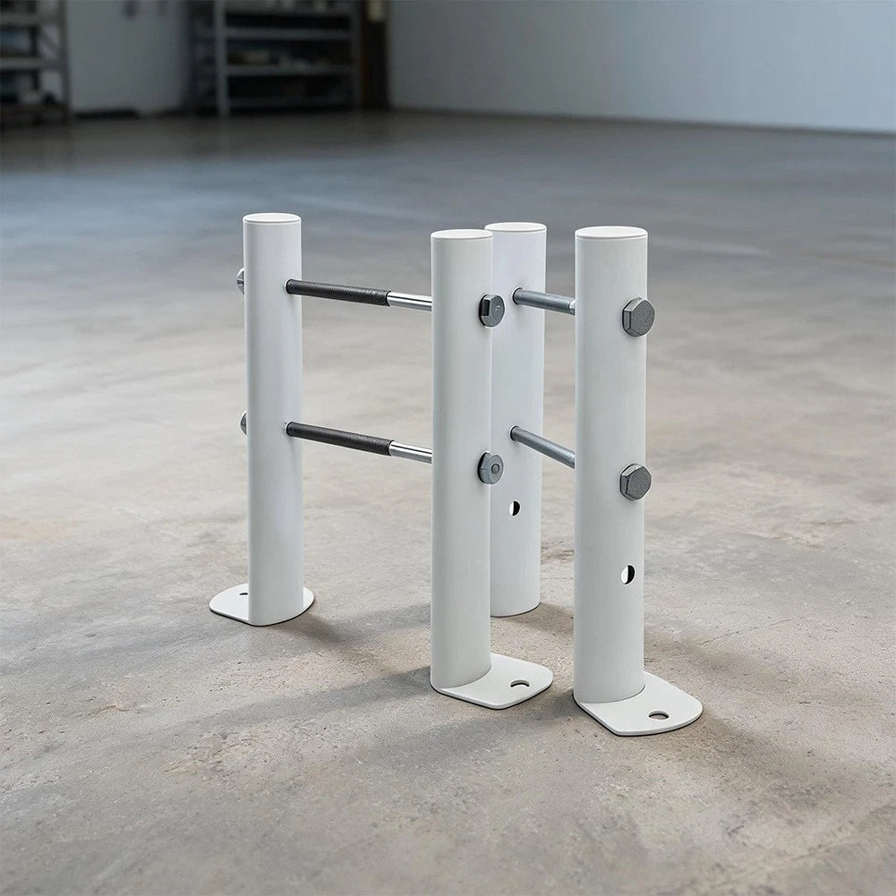 Sturdy Steel Radiator Floor Stand with 4 Tubes for Home Use (45cm)