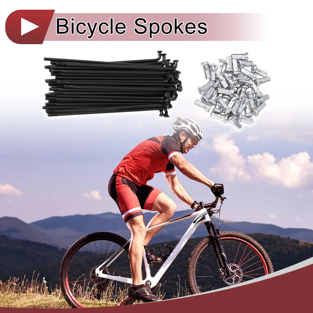 Bicycle Spokes Set 94mm Steel for 12G Wheel (1990–1990)