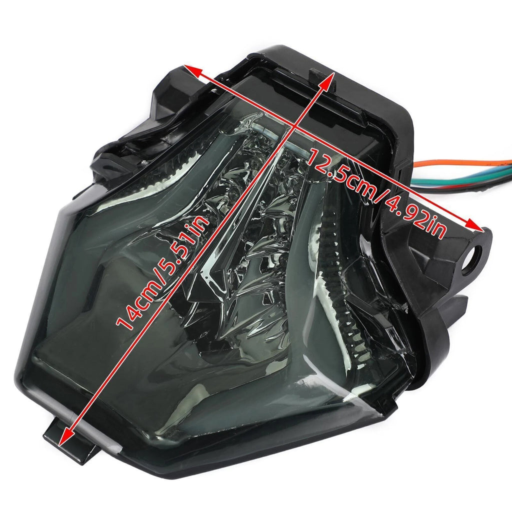 Tail Light Turn Signals for Yamaha YZF R25/R3 MT-03/07/25 FZ-07 (2014–2025) Blue