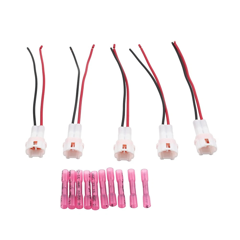5X Power Cable Connector Set for Yamaha Wolverine X4 X2 RMAX4 RMAX2 (2018–2023)