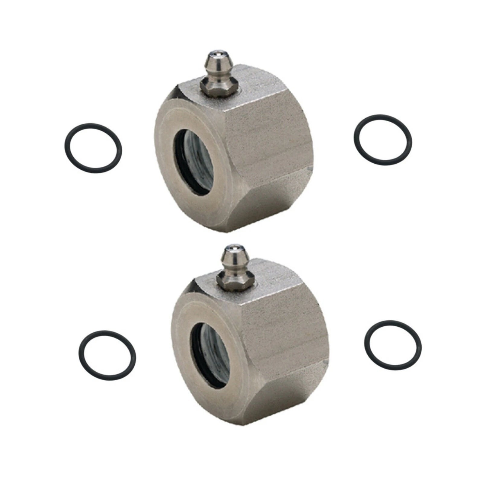 Set of 2 Steering Guard Lube Fittings for Boats (7/8 Inch)
