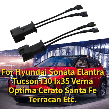 2X Horn Speaker Wiring Adapter Harness for Hyundai Sonata Elantra I30