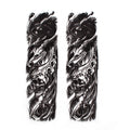 Custom Front Fork Skull Decal Medallion Nameplate Stickers A Fit Harley Yamaha