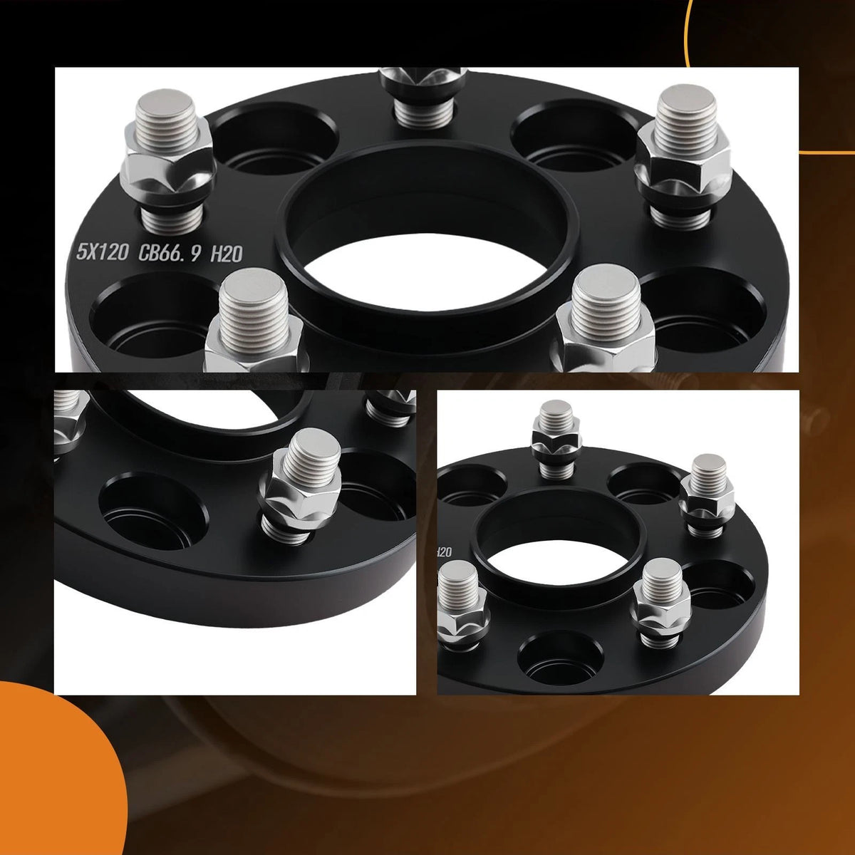 4X 20mm Wheel Spacer Kit for Cadillac CTS XTS (2014–2019) 5x120 M14x1.5