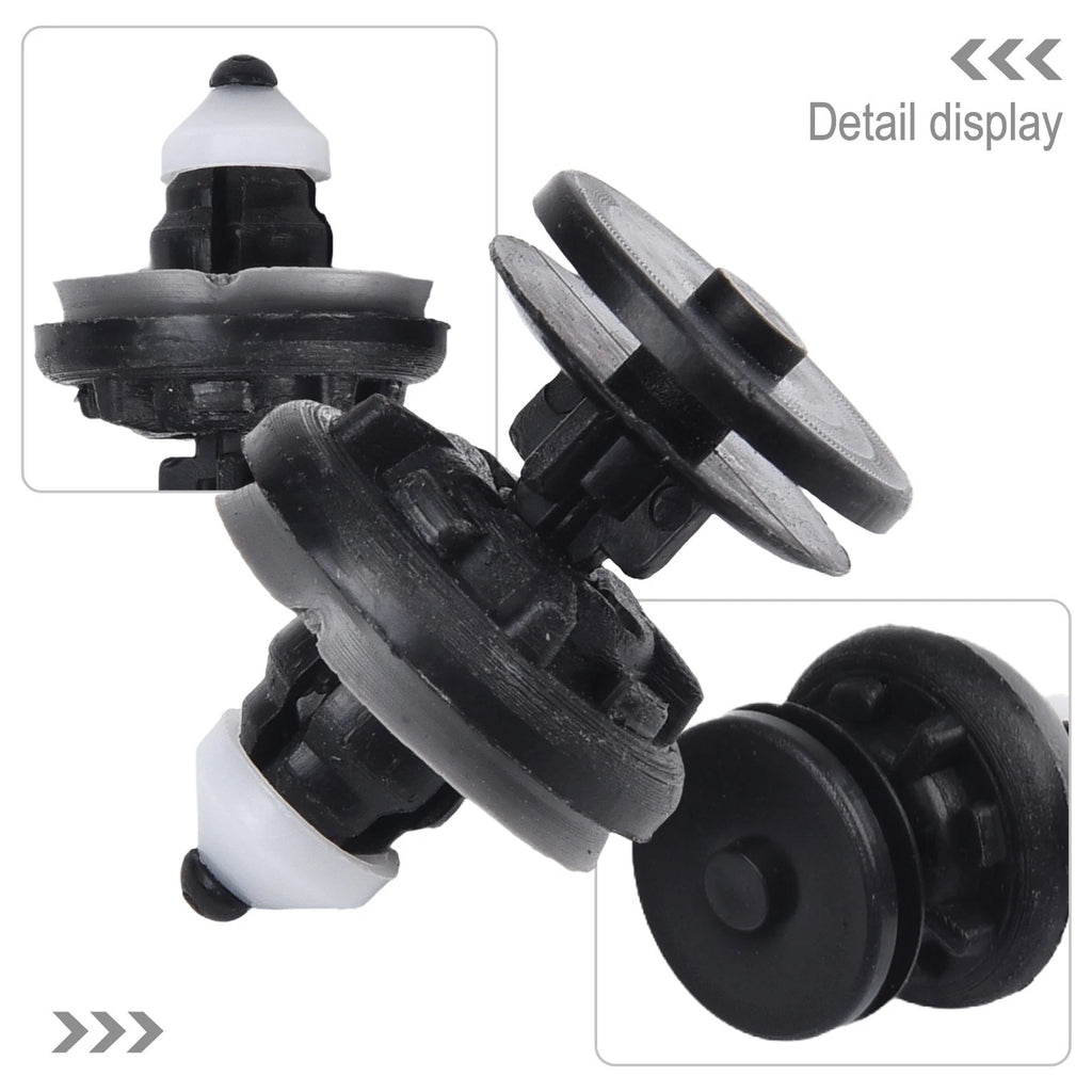 Rubber Sealed Door Trim Panel Fastener Clips for Ford Focus (2000–2018)
