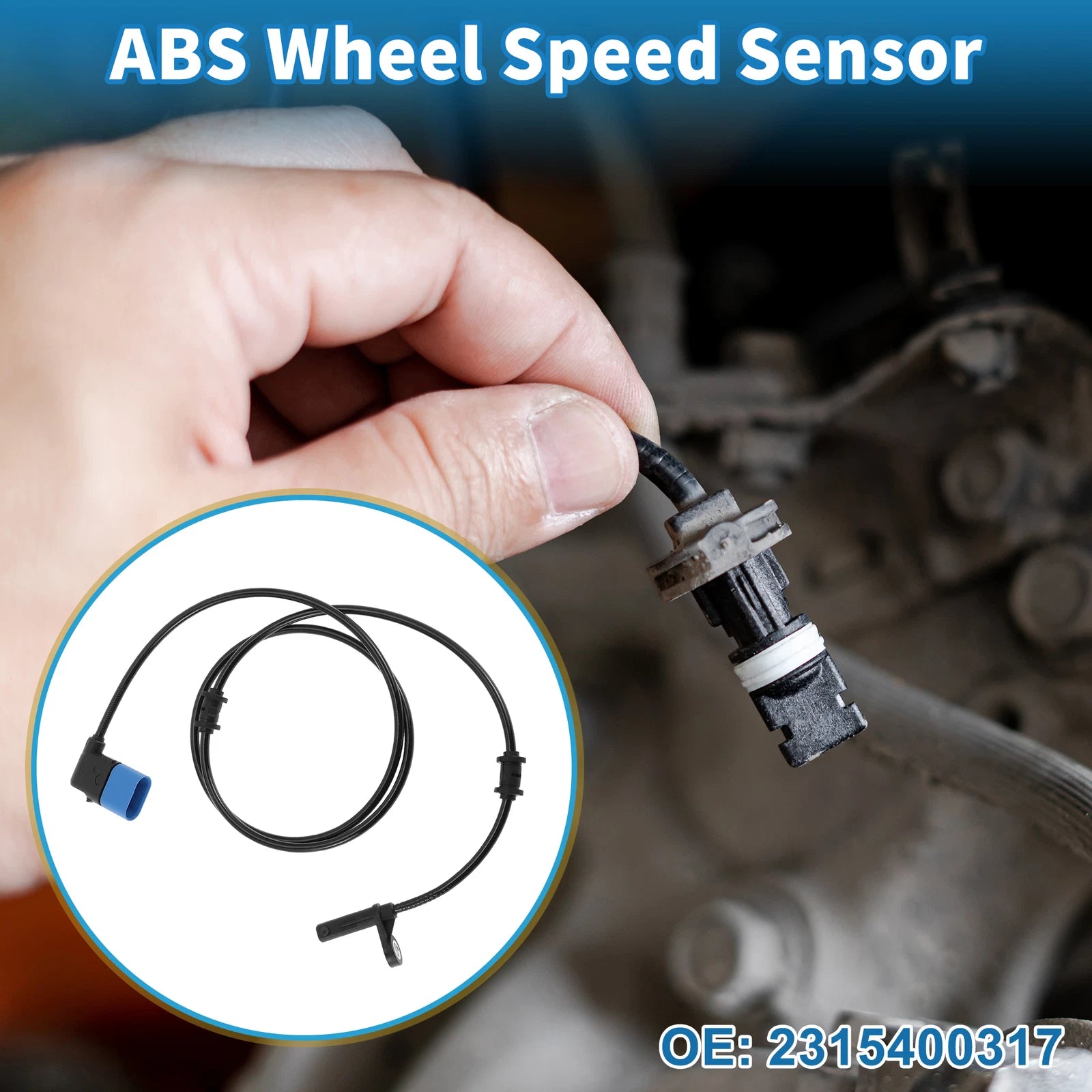 ABS Wheel Speed Sensor Replacement for Mercedes-Benz SL63 AMG (2013–2015)