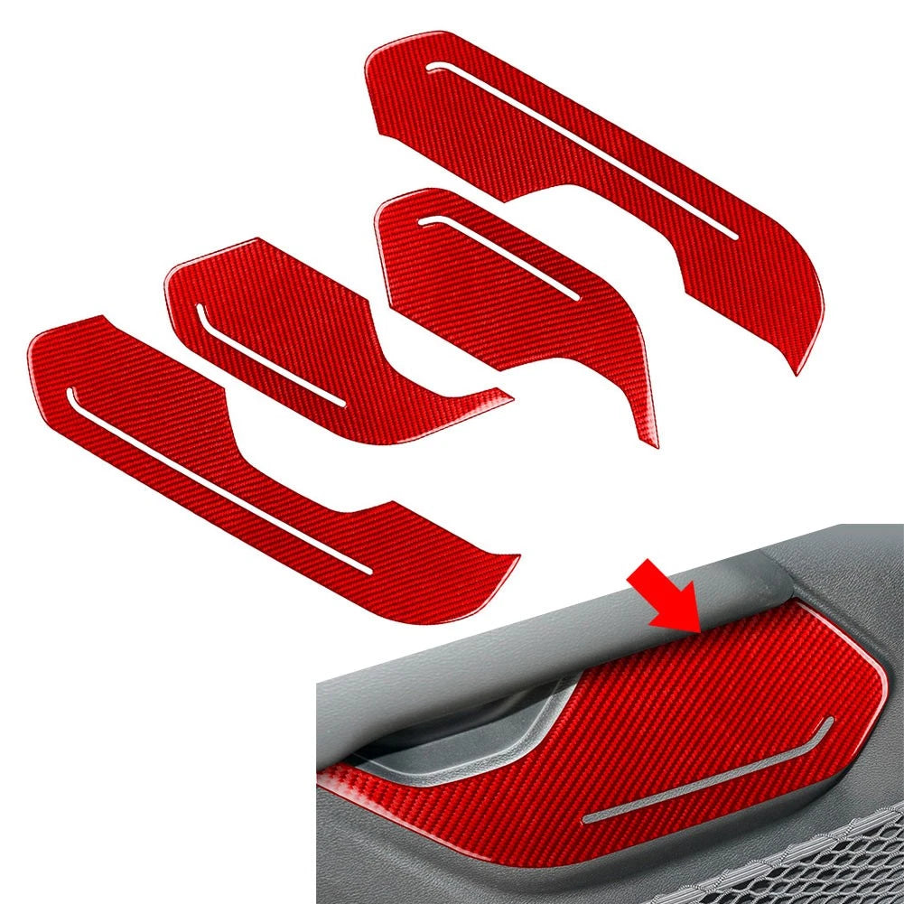 Interior Door Panel Cover Trim for Jeep Wrangler JL & Gladiator JT (2018–2023)