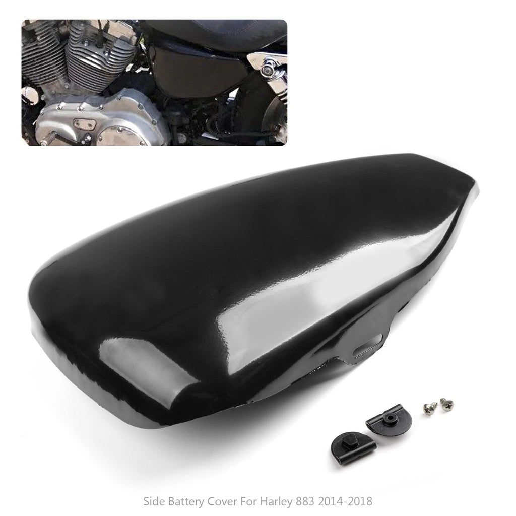 Left Side Battery Cover for Sportster XL Iron 883 1200 (2014–2018) F9