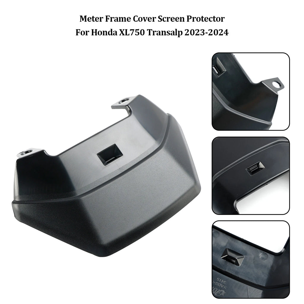 Meter Frame Cover Screen Protector for Honda XL750 Transalp (2023–2024) Black