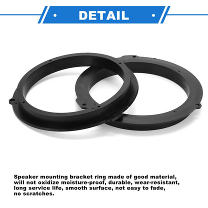 Set of 2 Speaker Spacer Rings for Ford Escape (6.5")