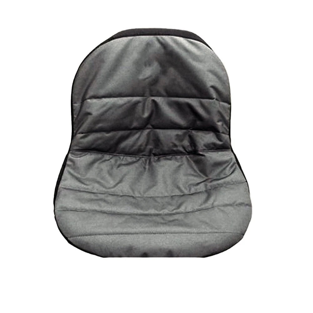 Lawn Mower Seat Cover with Side Beverage Pockets & Back Tool Storage